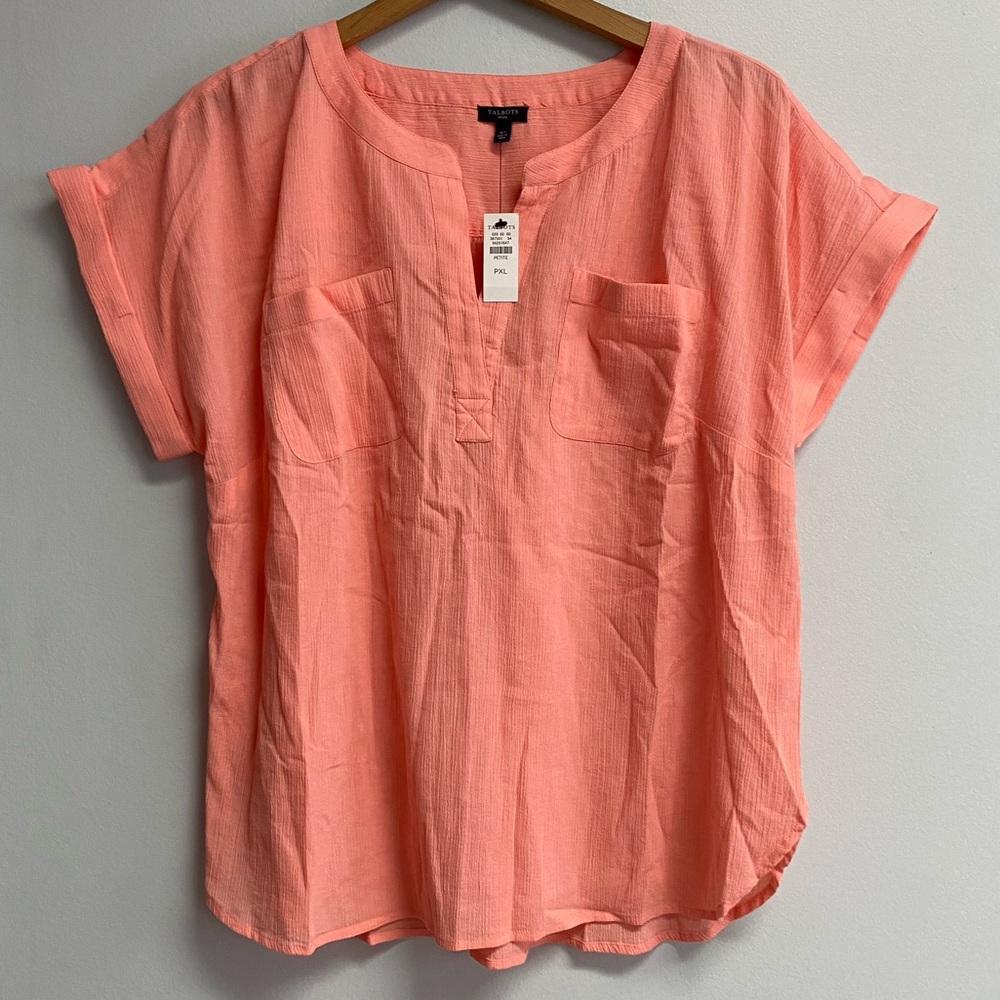NWT TALBOTS TOP - XL (Petite XL)